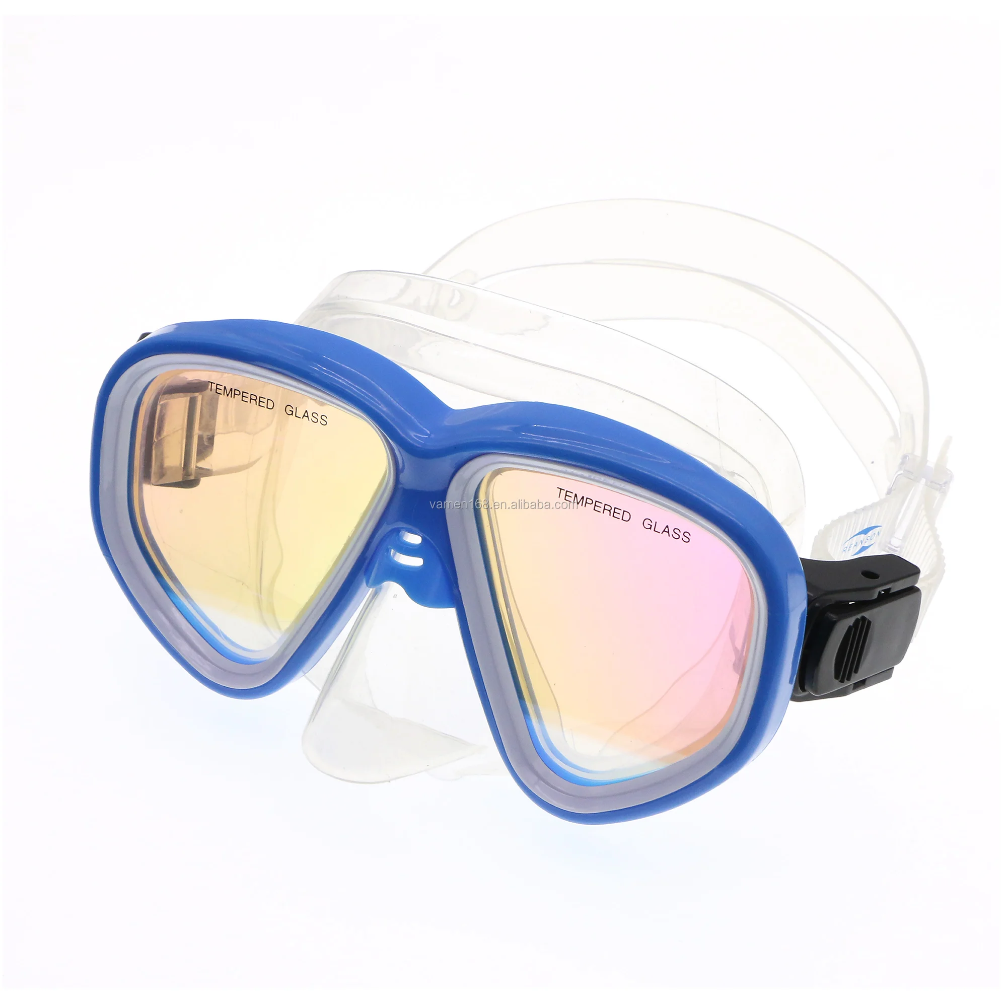 Reanson Mirrored Tempered Glass Lens Diving Mask Buy Mask With