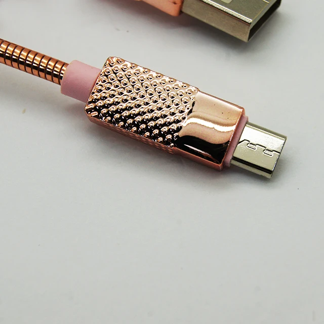 Fast charging and data sync metal usb cable - ANKUX.COM