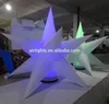Factory price attractive outdoor decoration ground inflatable light star balloon