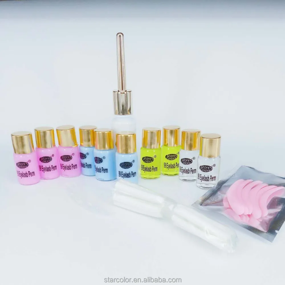 

Eyelash perm lifting kit with perfume smell