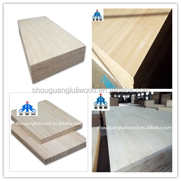 
High Quality of pine finger joint board from China for furniture 