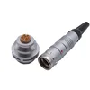 Cable Techniques 4-Pin Male DC Push-Pull Connector Straight End