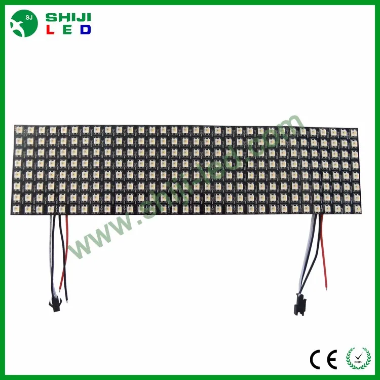 Apa102 Arduino 8x32 Rgb Led Flexible Ws2812b 5050 Matrix - Buy Flexible ...