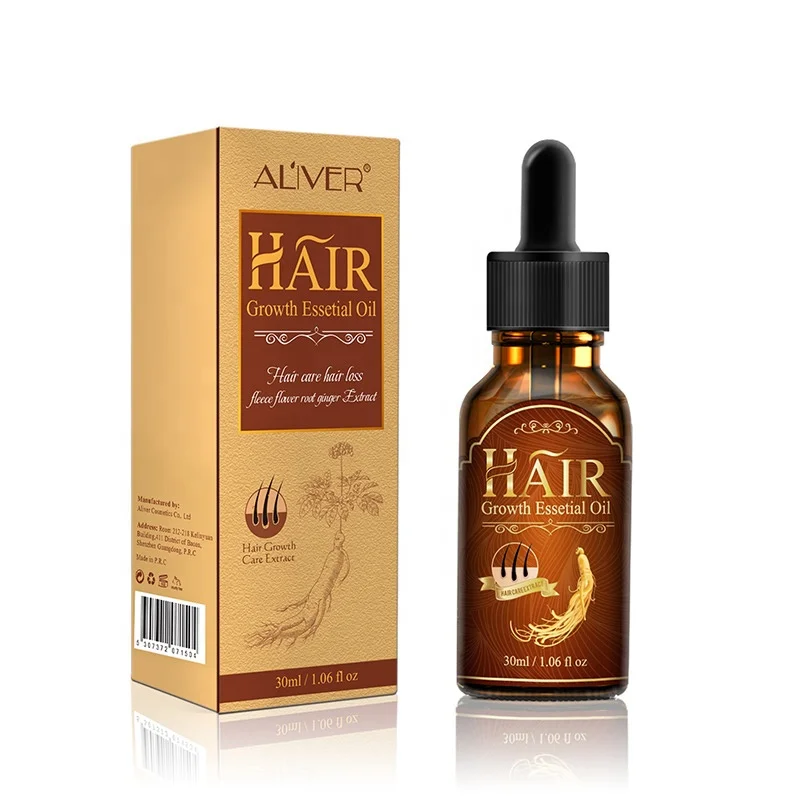 

Aliver 30ML Natural Hair Loss Treatment Serum Hair Growth Essential Oil