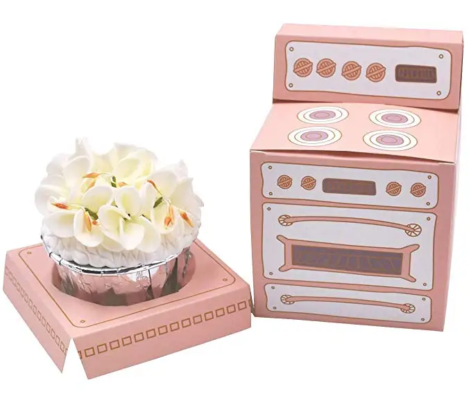 Pastel Oven Cupcake Individual Bakery Paper Oven Cupcake Box Buy