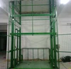 Warehouse vertical material goods elevator lift platform/guide rail cargo lift platform outdoor indoor