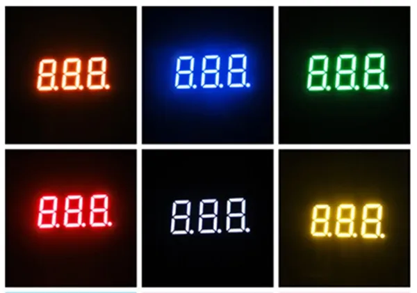 Kem 3631 Bsr Super Red 036 Inch 7 Segment Led Display 3 Digits Voltmeter And Ammeter Led Display 5031