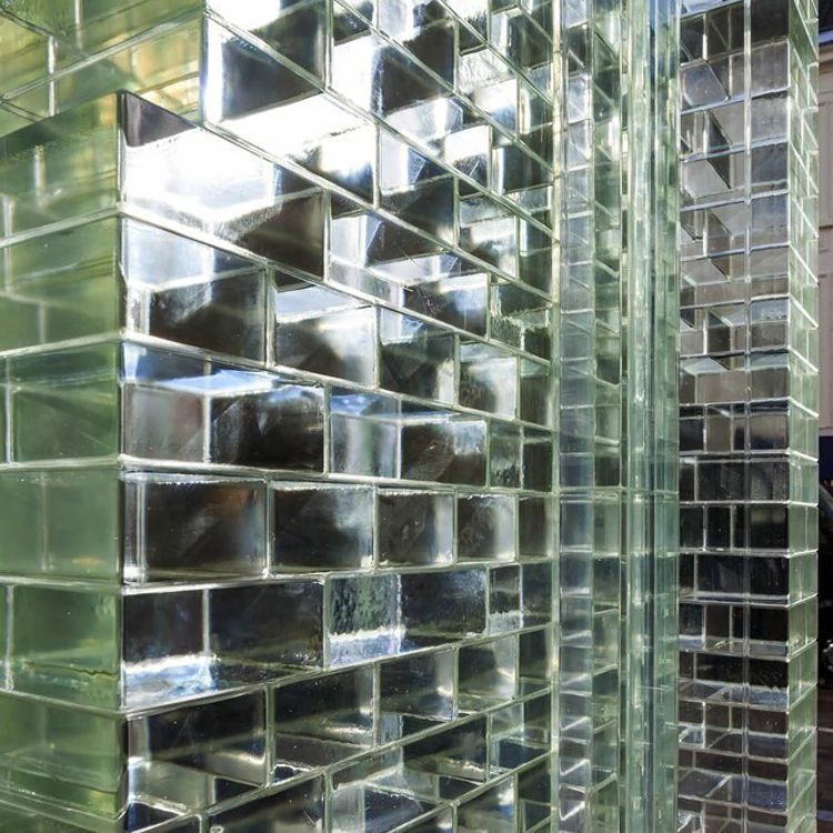 Crystal Glass Block/brick For Decoration Wall Can Be Customized Buy