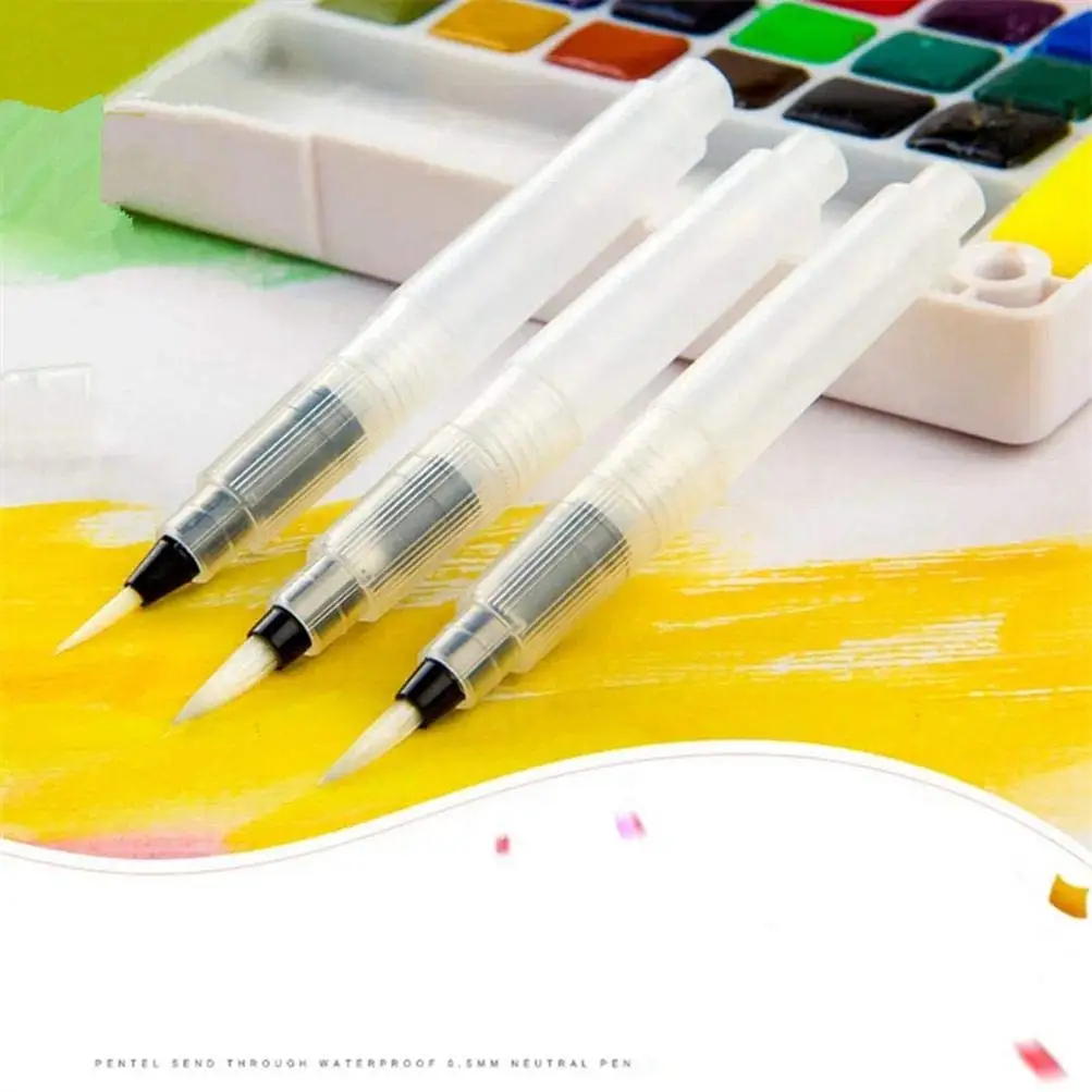 1/3pcs Pilot Ink Pen for Water Brush Watercolor Calligraphy Painting Tools