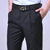 Black office pants men hombre pants basic style pants Pantalones working trousers office suit black Pantalons