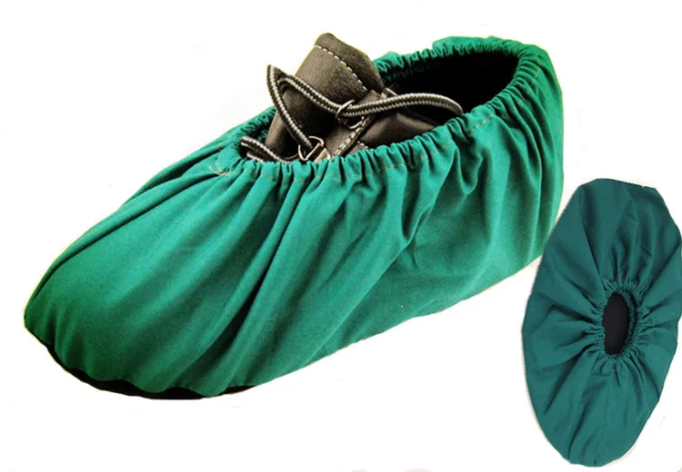 High quality reusable twill fabric shoe covers and washable shoe covers
