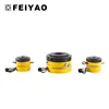 Single acting pancake lock nut hydraulic lifting piston jack