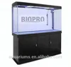 Aquarium fish tank 300L with LED lighting system top filtering aquarium tank from factory directly