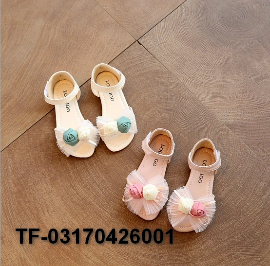 

girls sandals 2017 new shoes Breathable Summer children pu Rubber