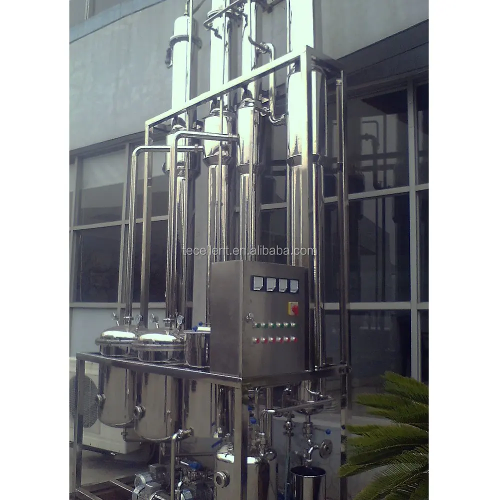 
Pilot Scale Full Automatic Vacuum Double effect Falling Film Evaporator 