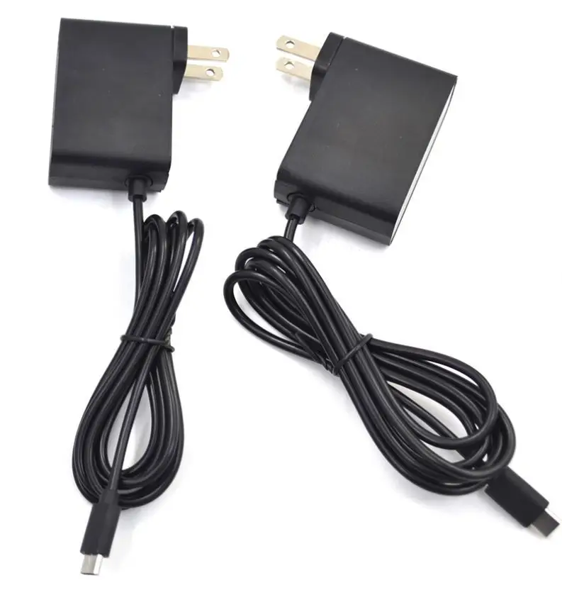 

US Plug For Nintendo Switch Game Console Power Charger, Black