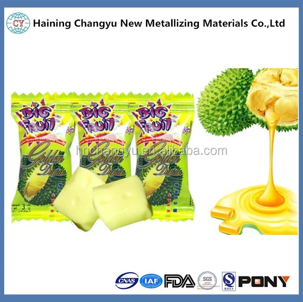 
High Corona Treatment 18mic metalized bopp film with heat sealing 