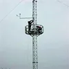 3 Legs Solid Round Telecommunication Lattice Guy Antenna Tower