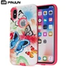 3D embossed with plaster diamond imported cover for iphone x,mobile phone cover case for iphone x