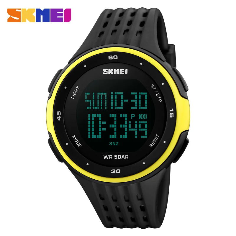 

SKMEI 1219 Digital Men Outdoor Sport Watches Chronograph Fashion Clock Waterproof Watch Relogio Masculino
