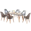 china suppliers Wicker Rattan Chair Outdoor Pants Restaurant Tables coffee table glass