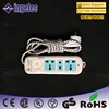 3 gang 220 volt switched universal multi extension power socket with cable