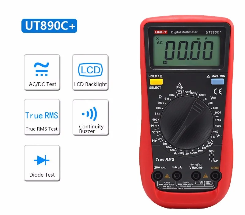 Мультиметр uni ut890c. Мультиметр uni ut890c
