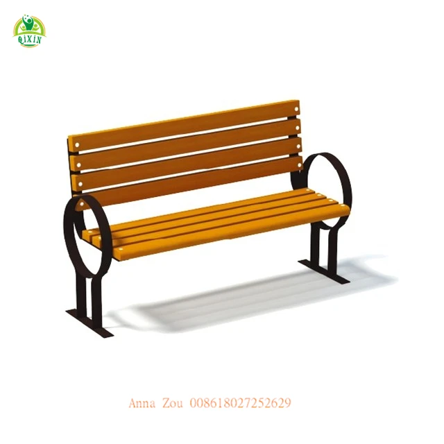 Cheap Modern Outdoor Wood Bench Outdoor Long Wood Benches