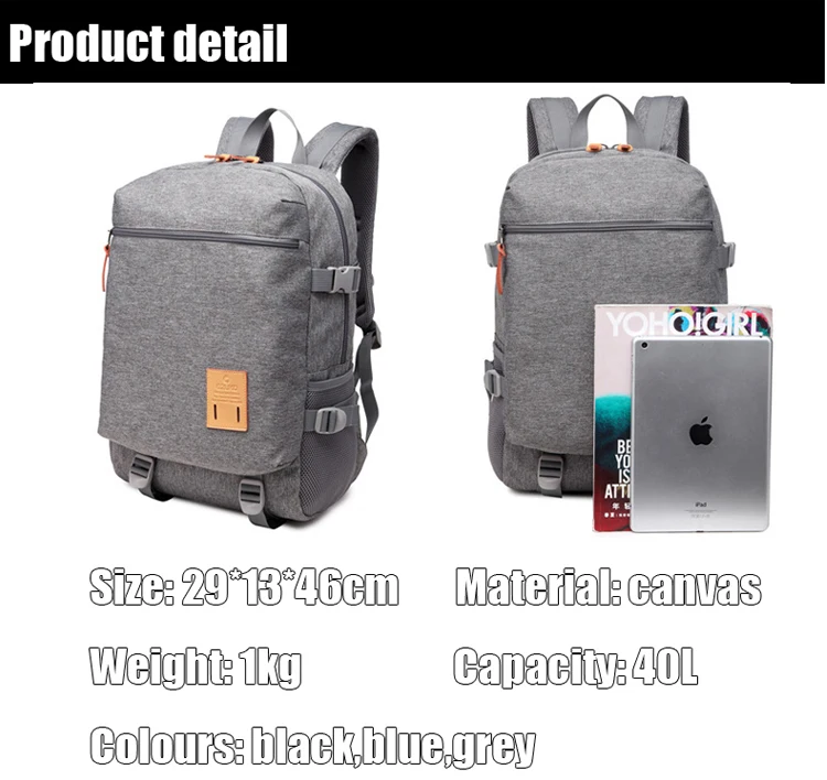 Waterproof Polyester stylish trendy student school bags laptop computer backpack bagpack for teenager