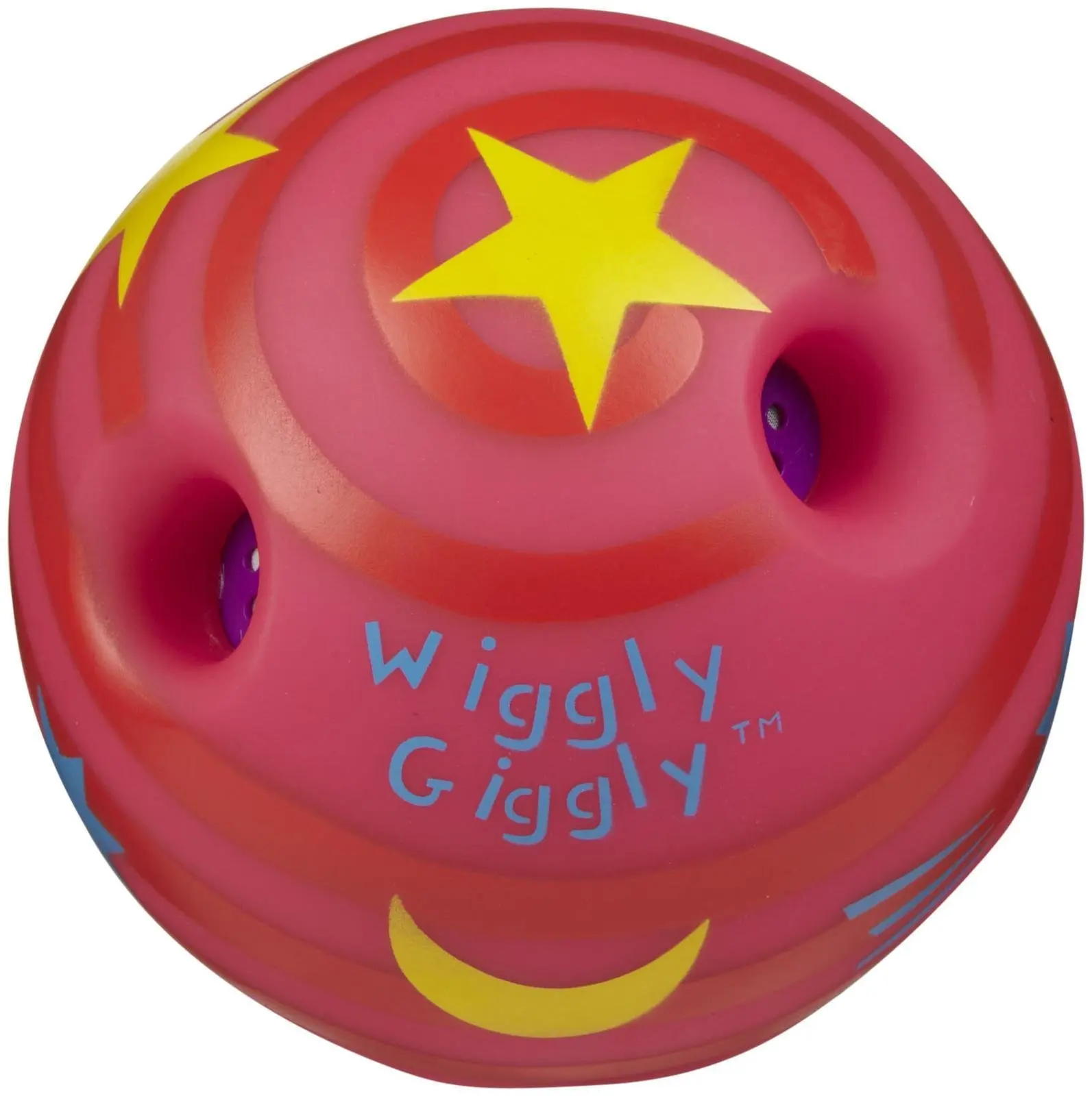 Large Wiggly Giggly Ball by Toysmith (assorted colors, sold individually) .