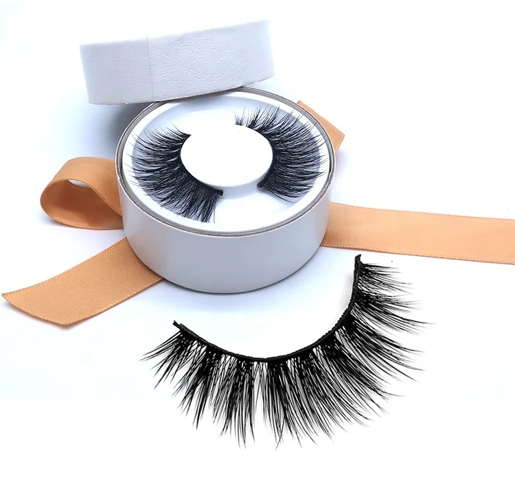 

Worldbeauty Black Beautiful Fiber False Eyelashes And Real Mink Lashes