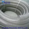 Wholesale PVC and steel wire-spring Oil Hose with the reinforced layer