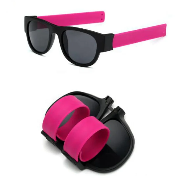 

RTS Available Fashion Roll UP Spring Sunglasses Clap UV400 protection sunglasses, Any color customized