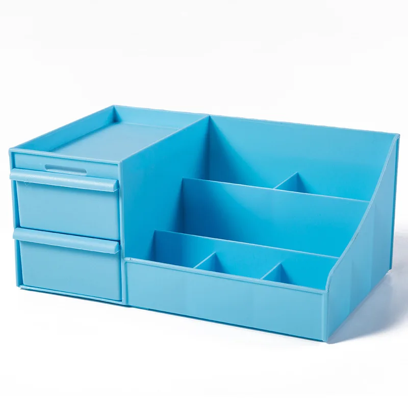 

RTSZO-324 New Design cosmetic drawers desk organizers Plastic Desktop bedside Organizer Cosmetics&make up Storage Box