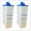 Nickel Iron Rechargeable battery 1200Ah for solar system selling