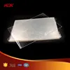 Clear Lenticular Printing Material UV Curing PET Plastic Lens 75 lpi Flip 3D Lenticular Sheets