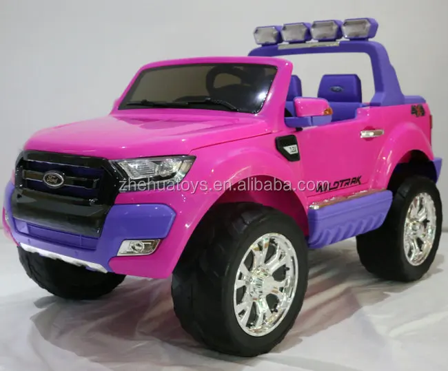 girls pink car