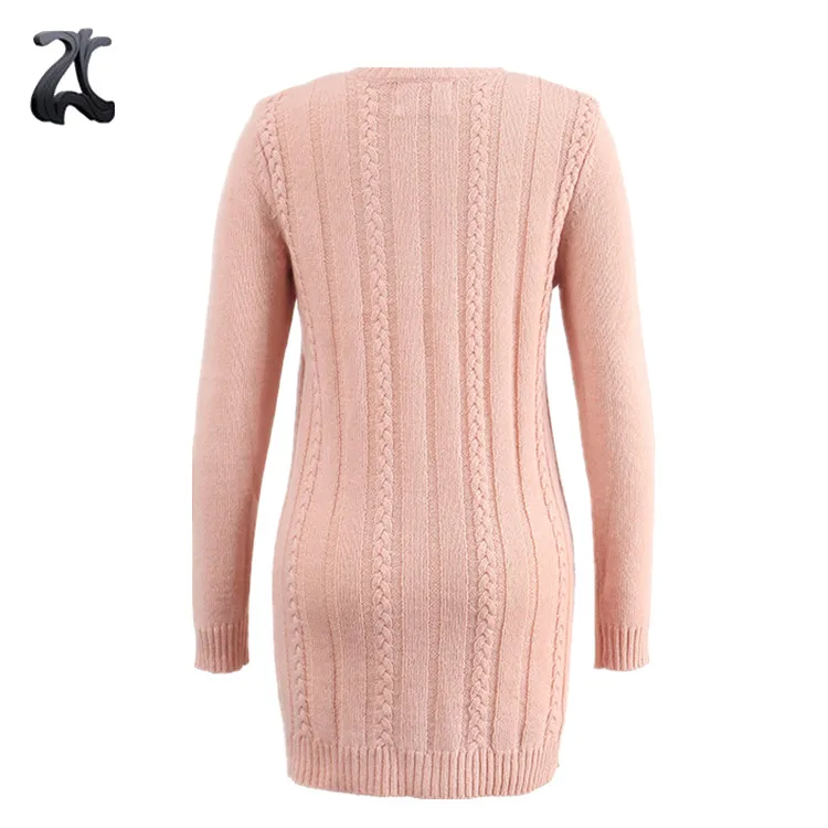 Oversized Long Cable Knit Cardigan Embroidered Alpaca Sweaters Women.jpg
