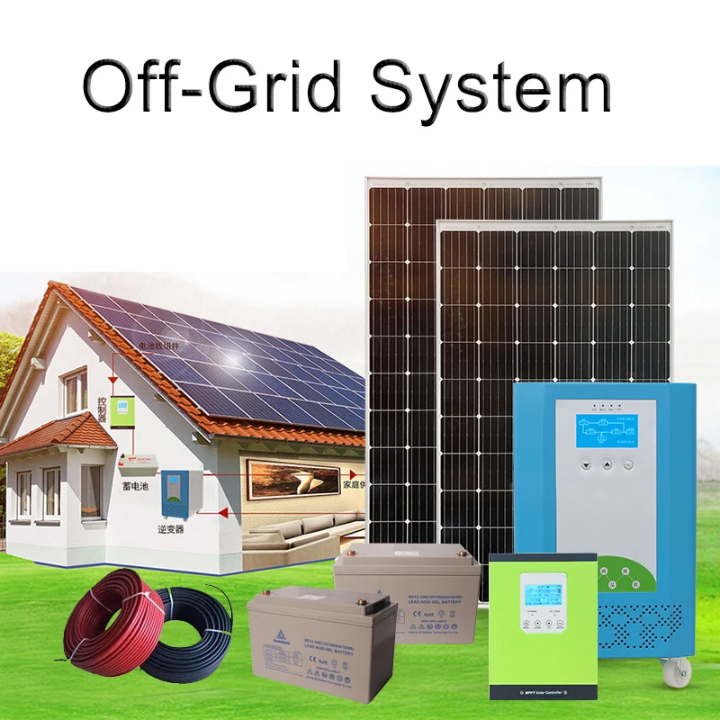 40kw Off Grid Solar Power System High Efficiency