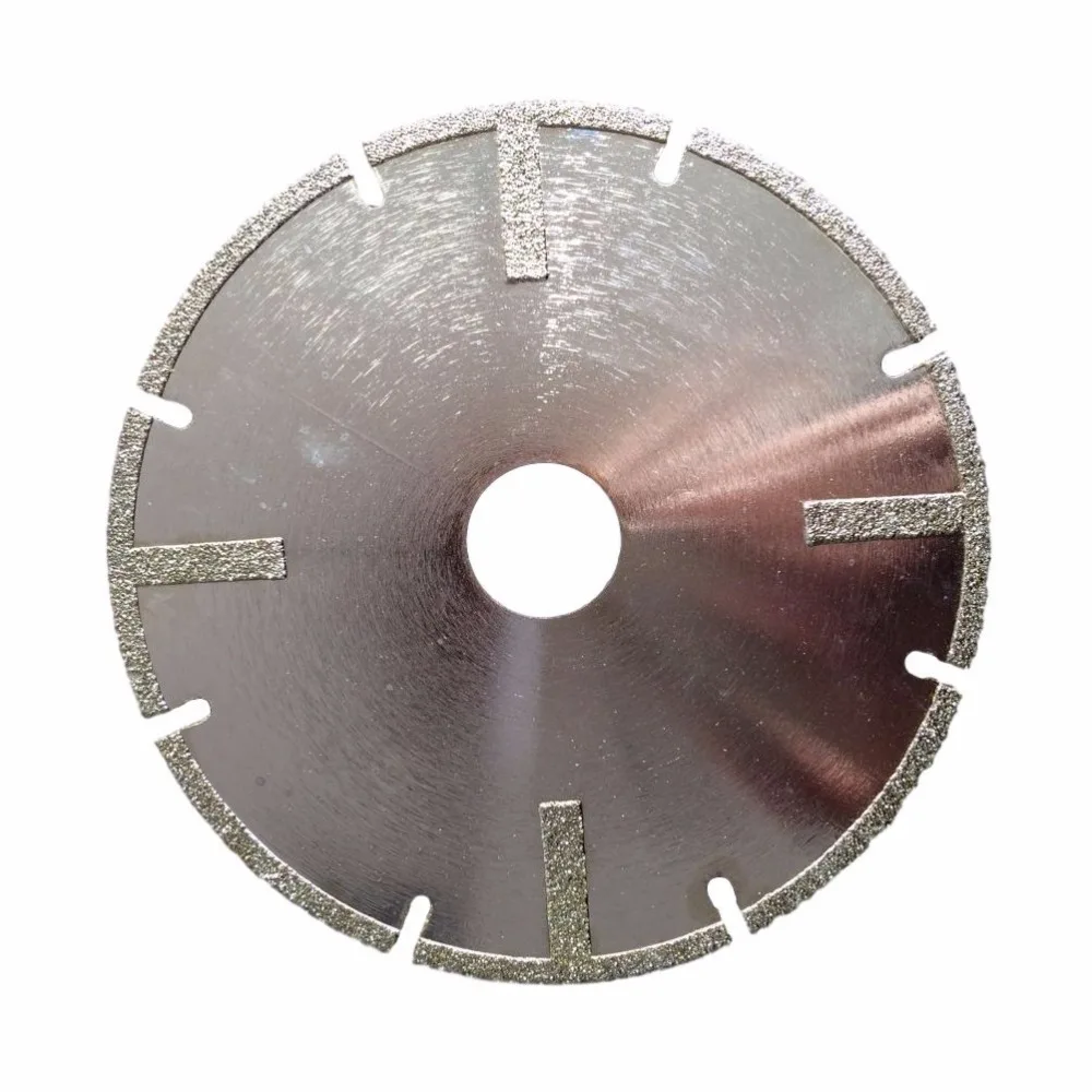 4-1/2 Inch Diamond Cutting Disc Electroplate Saw Blade Grinding Tool for Marble Granite Ceramic Jade Cutting and so on