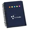 Manage college lecture notes or client files with the five assorted 25-page adhesive flags and one yellow 3" x 3" adhesive note