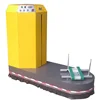 High speed good quality Travel bag wrapping machine / luggage stretch film wrapper for hot sale