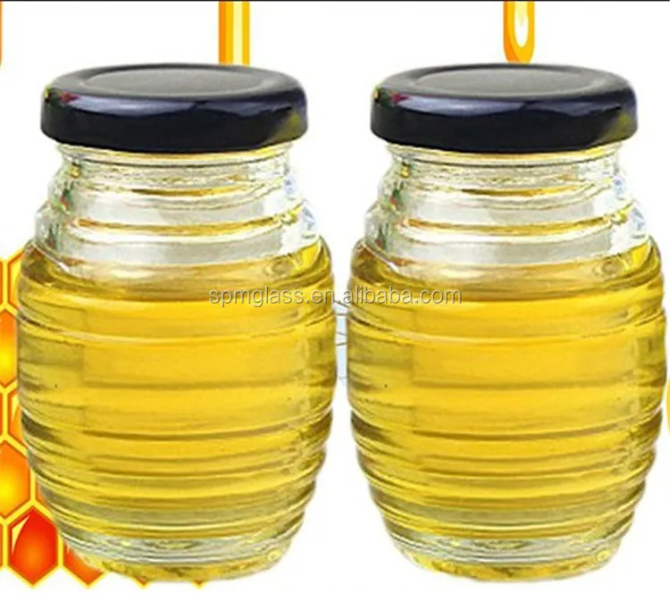 Cheap 500g Bee Shaped Honey Jar With Lid As Honey Comb Container Buy
