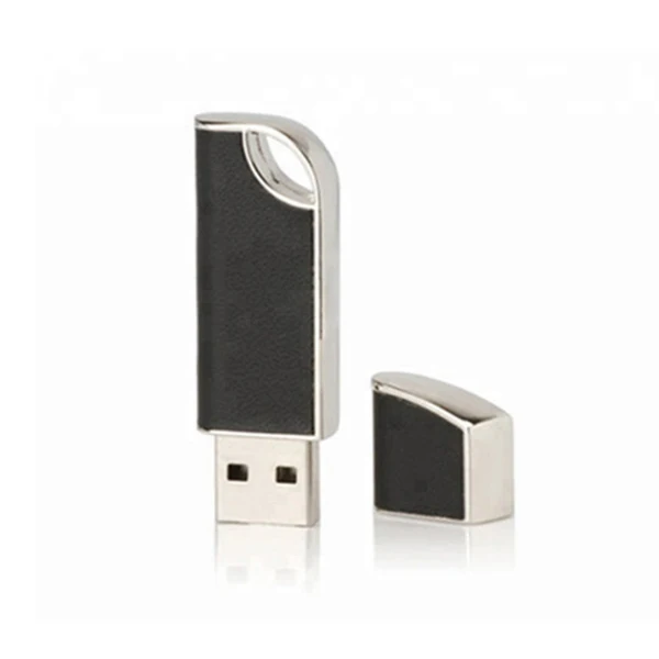 Promotion Gift Leather USB Stick 16GB With Customized Logo - ANKUX.COM