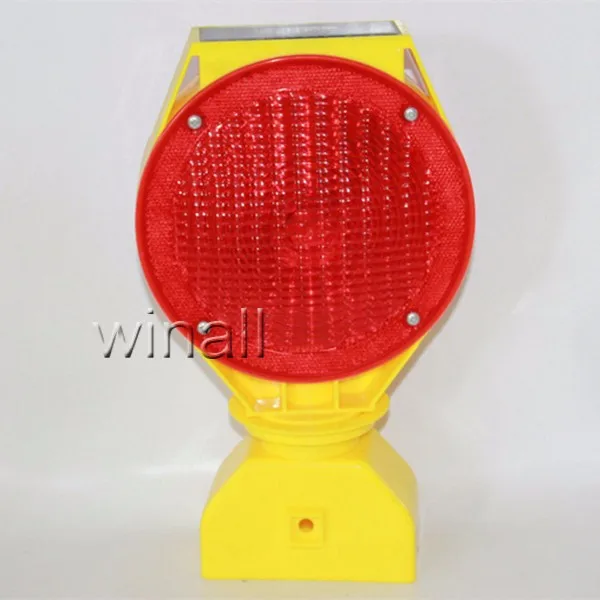 Traffic Road Warning Barrier Amber Light Barricade Yellow Flashing
