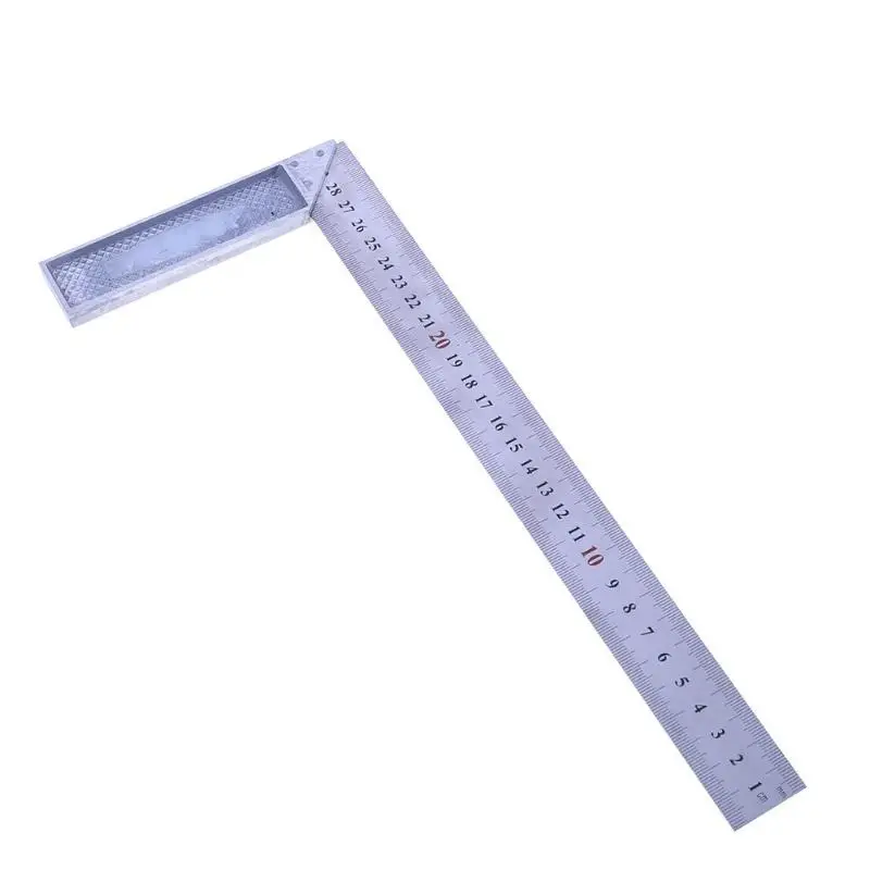 Metal Steel Engineers Try Square Set Wood Measuring Tool RIght Angle