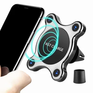 Magnetic Wireless Car Charger iPhone Samsung