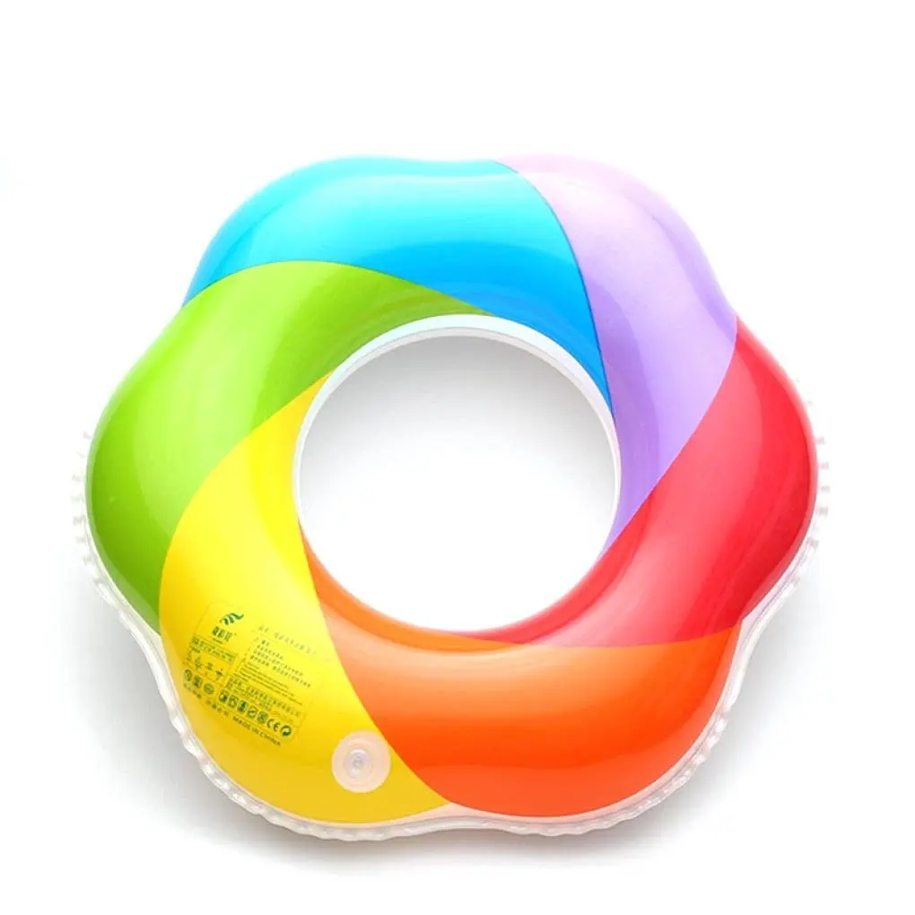 macnoon6 inflatable neck swim ring 80cm baby life buoy summer