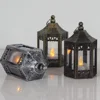 Home Decor Plastic White High Quality Battery Operated Led Light Christmas Mini Lantern Festival Decoration