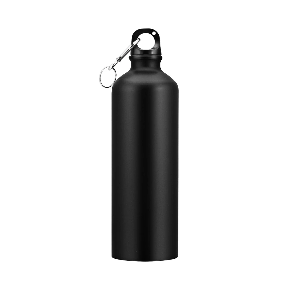 

500ml Aluminum Material Sport Water Bottle With Carabiner,Red, Red, brown,blue,green .etc